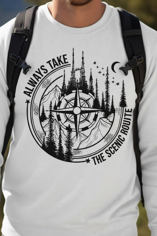 Always Take The Scenic Route (Compass)