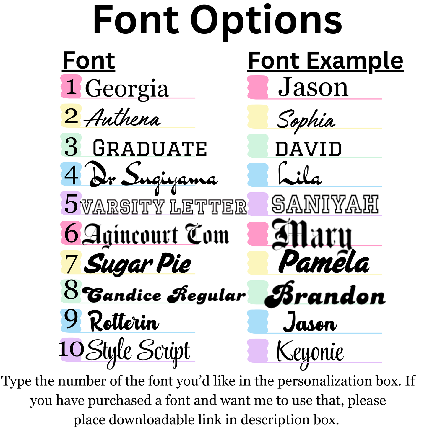 CUSTOM CARPET (NAME/LOGO)