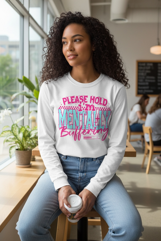 Mentally Buffering (Pink)