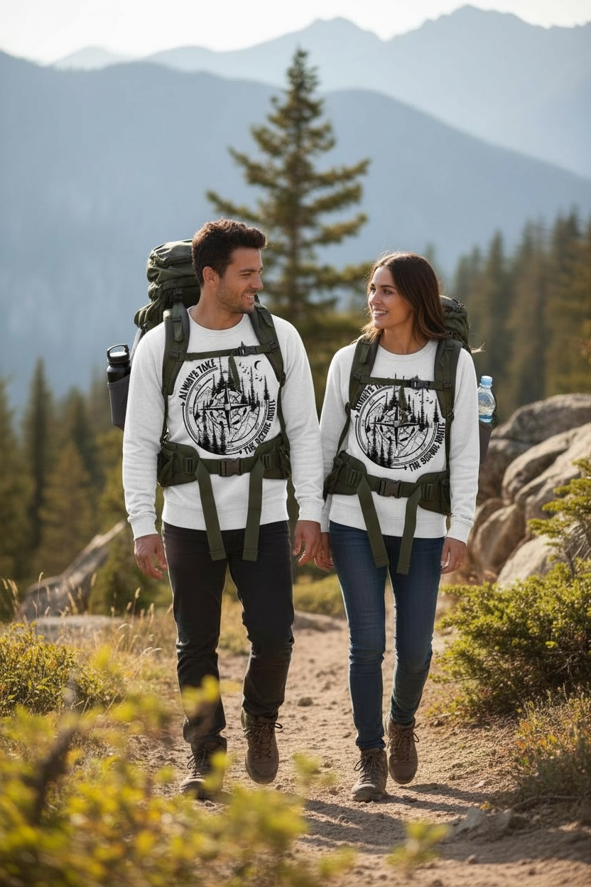 Always Take The Scenic Route (Compass)